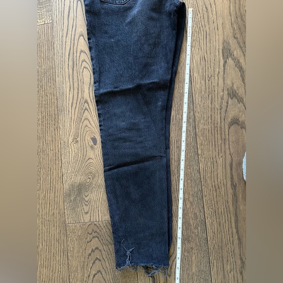BDG Urban Outfitters Edie High-Rise Black Denim Jeans - Size W27/L32 - Picture 7 of 7